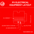 5x5 Electrical Placard