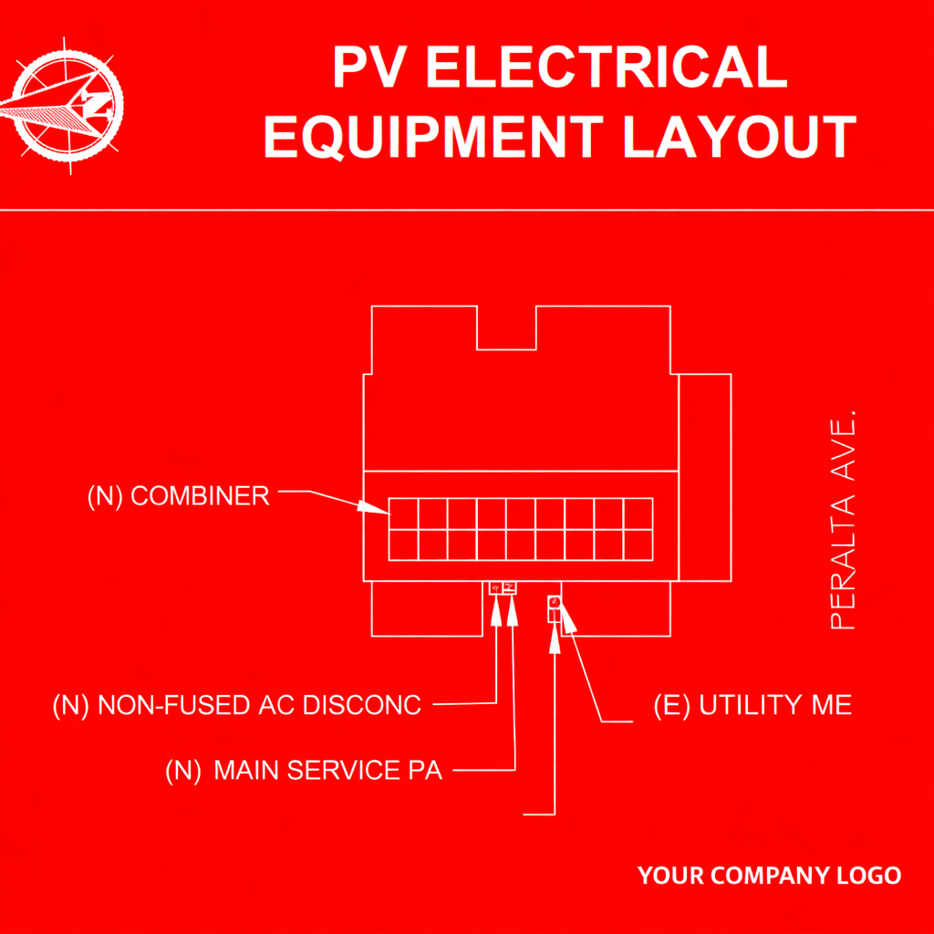 5x5 Electrical Placard